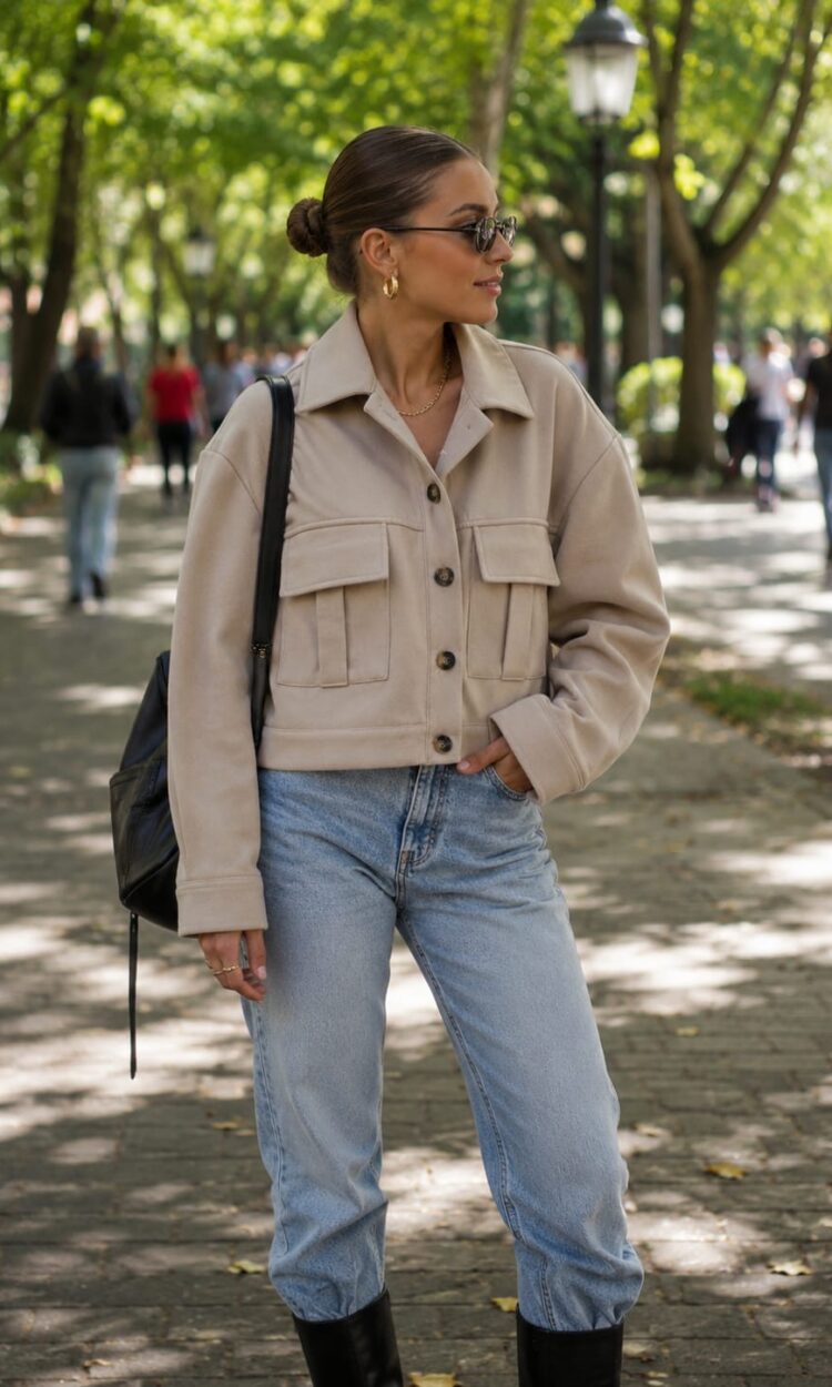 CAMPERA CROP