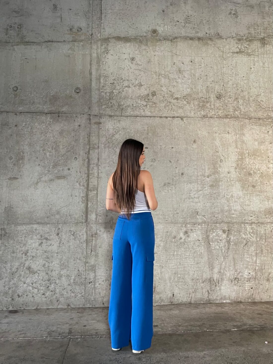 PANTALON CARGO WIDE COMBINADO