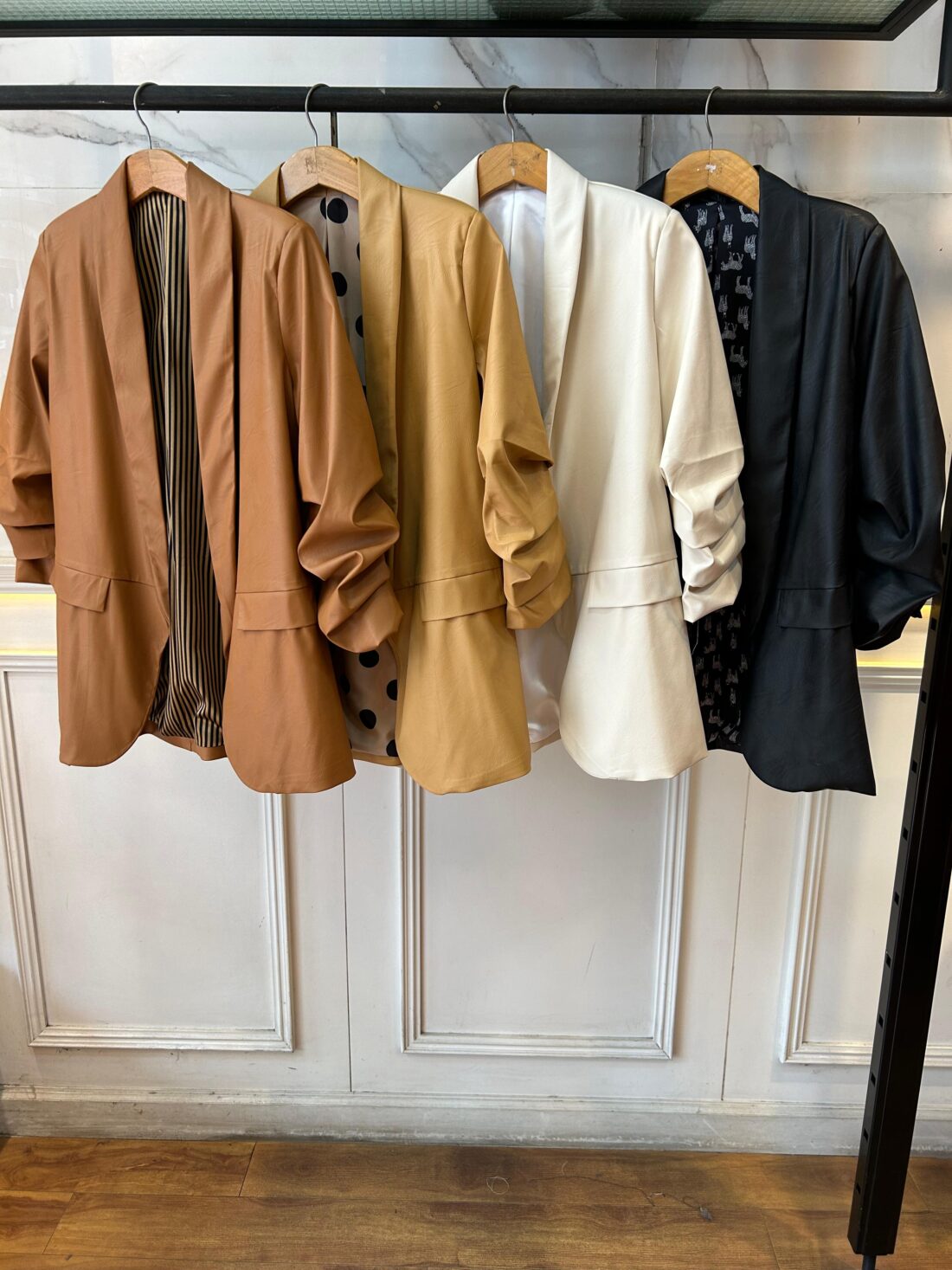 BLAZER ROMA CUERINA