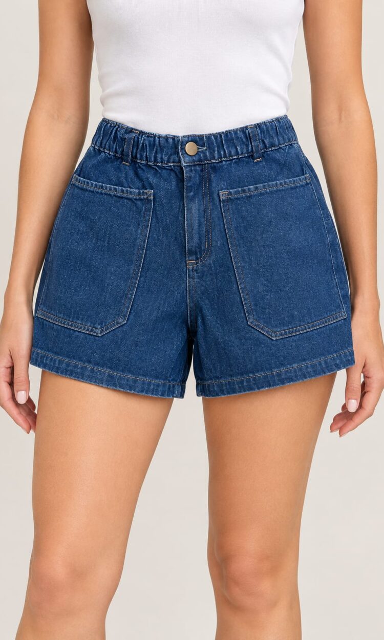 SHORT GABARDINA