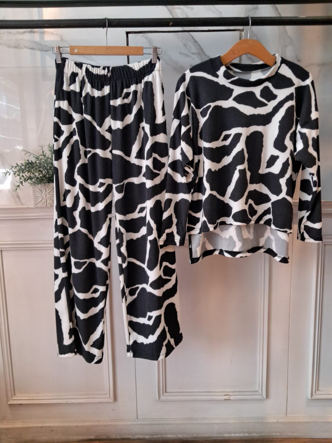 CONJUNTO MORLEY ESTAMPADO ( pedir color al vendedor )