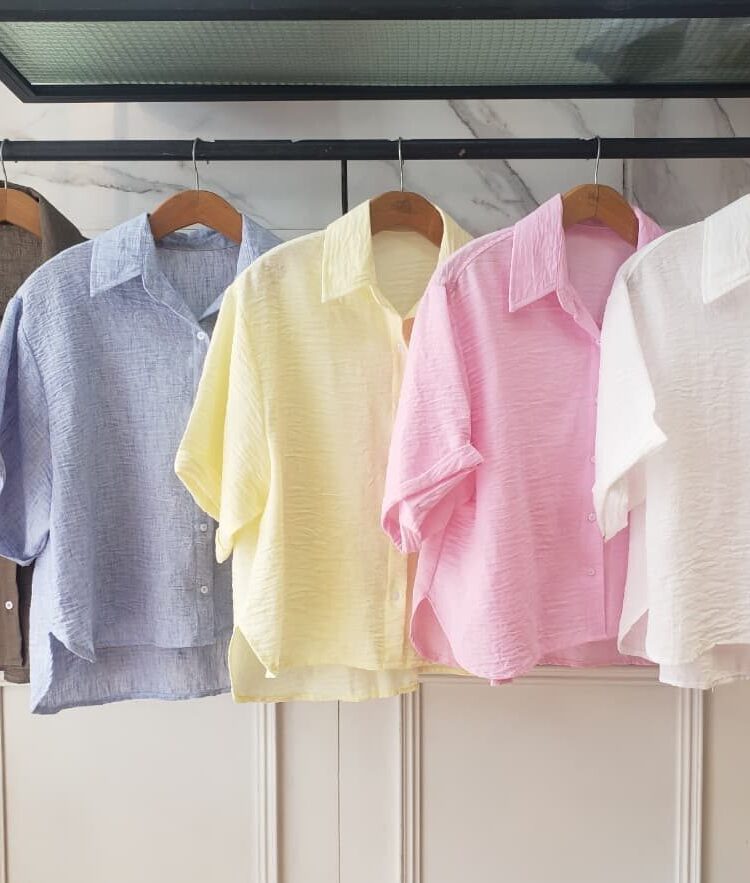 CAMISA MANGA CORTA LINO