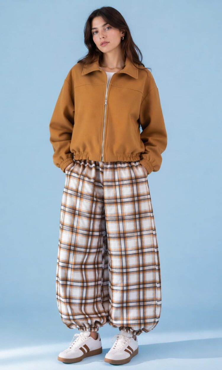 CAMPERA ESCOCIA DE PAÑO