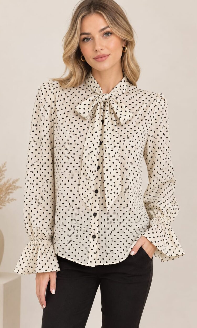 Camisa lunares